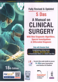 Image of A MANUAL ON CLINICAL SURGERY